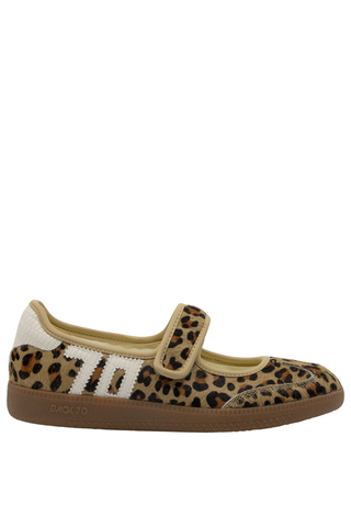 Aya Leopard Milk Sneakerina