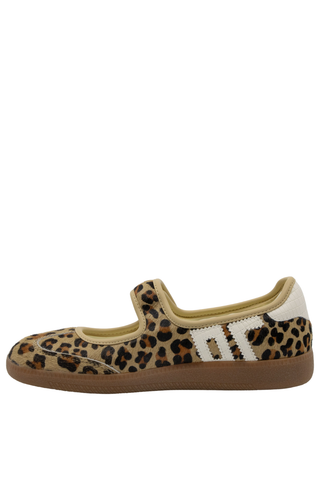 Aya Leopard Milk Sneakerina
