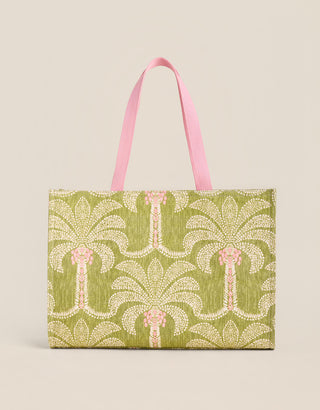 Market Tote Castillo Green Palms