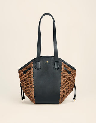 Renata Drawstring Black Brown
