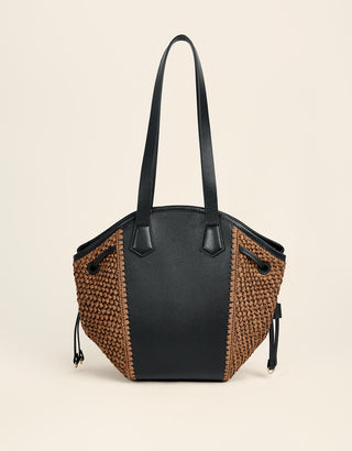 Renata Drawstring Black Brown