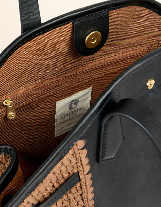 Renata Drawstring Black Brown