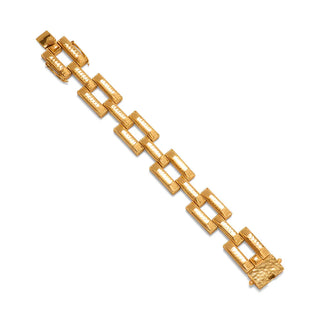 Pathway Link Bracelet Gold