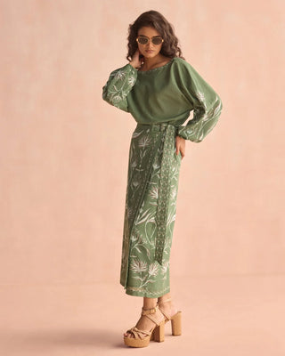 Verde Blouse Luciana Artichoke
