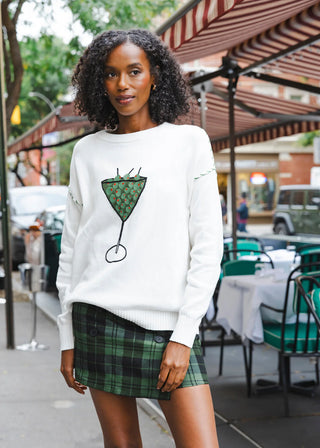 Riley Crewneck Sweater Extra Olives