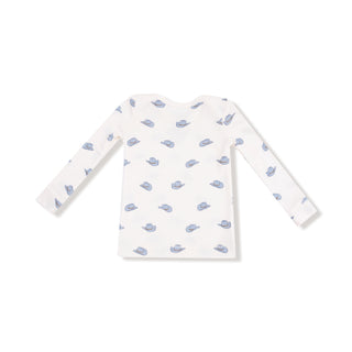 Petite Cowboy hats blue Loungewear set