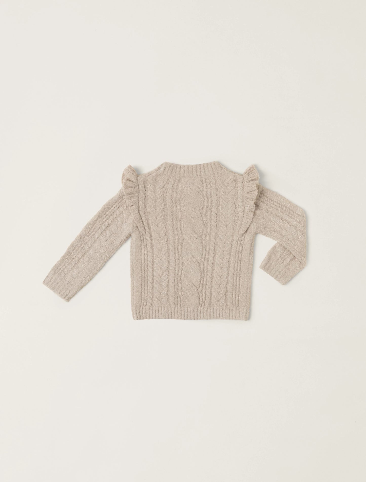 CozyChic Toddler Cable Pullover