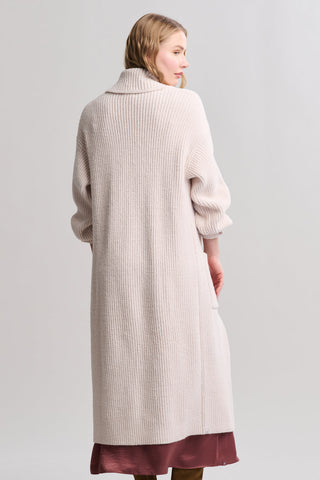 CozyChic Cotton Rib Long Coat