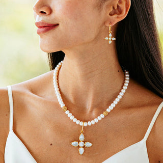 Berry Single Strand Necklace 16”+2” Pearl