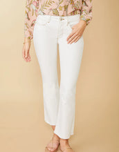 Load image into Gallery viewer, Ellington Kick Flare Jean Pearl White