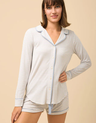 Pajama Top Shoreline Stripe