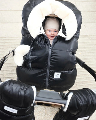 Car Seat Cocoon Ushuaia Black Liquid Shine O/S 0-12months