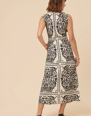 Marykate Midi Dress Bridge Street Tiles