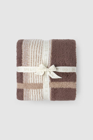 CozyChic Canyon Plaid Throw Sable Multi