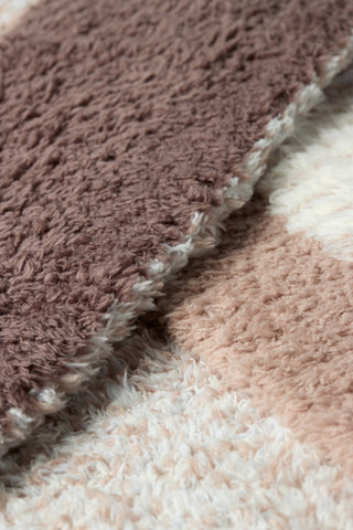 CozyChic Canyon Plaid Throw Sable Multi