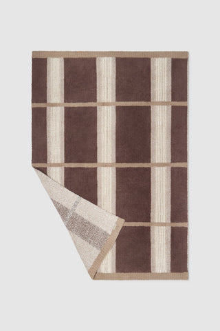 CozyChic Canyon Plaid Throw Sable Multi