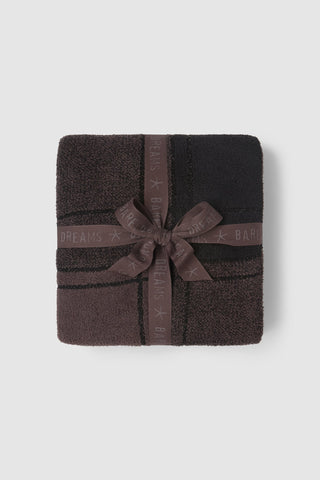 CozyChic Cotton Buffalo Plaid Throw Umber Multi