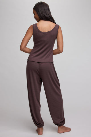 Pointelle Sleep Set Umber