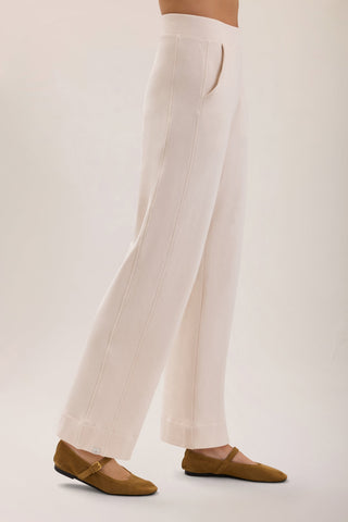 Brushed Fleece Pant Sand Dune