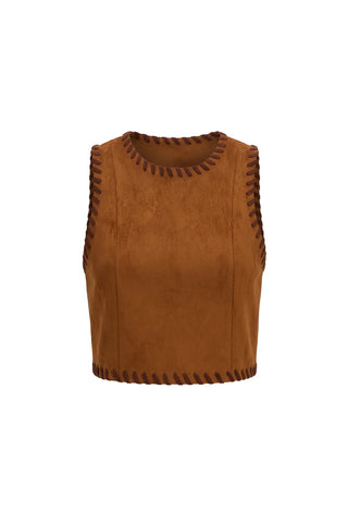 Whipstitch Everly Tank Chestnut