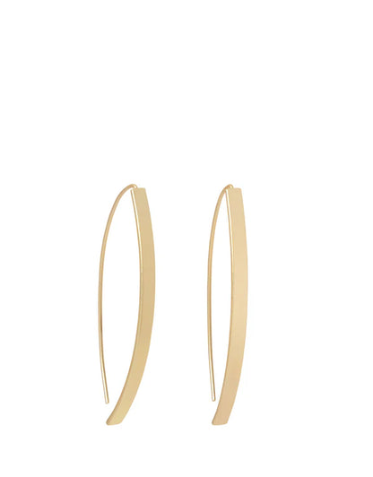 Arc Hoop Earrings