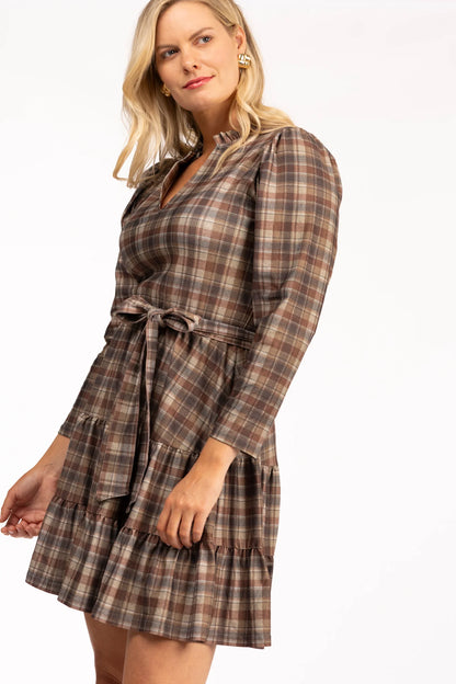 Rosemary Dress Professors Plaid