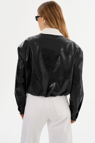 Braylin Faux Leather Jacket