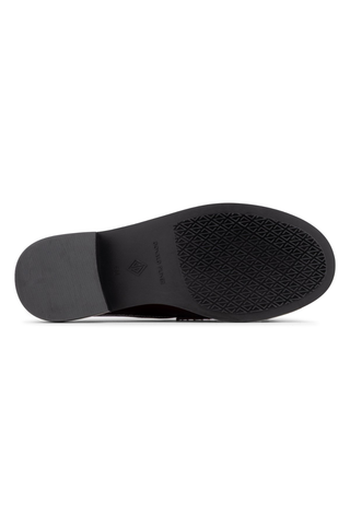 Bambie Slide Loafer Bordeaux Crinkle Patent