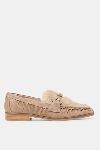 Bonie Plush Loafer Mushroom Suede