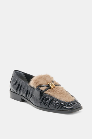 Bonie Plush Loafer Midnight Patent