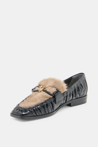Bonie Plush Loafer Midnight Patent
