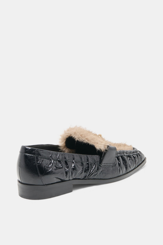 Bonie Plush Loafer Midnight Patent