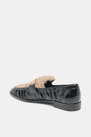 Bonie Plush Loafer Midnight Patent