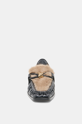 Bonie Plush Loafer Midnight Patent