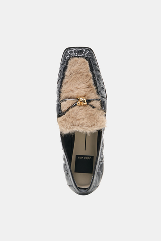 Bonie Plush Loafer Midnight Patent