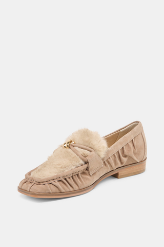 Bonie Plush Loafer Mushroom Suede