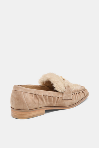 Bonie Plush Loafer Mushroom Suede