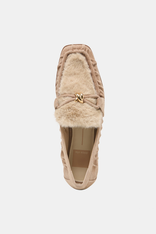 Bonie Plush Loafer Mushroom Suede