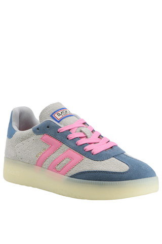 Boston LS Sneakers Grey Jeans Pink