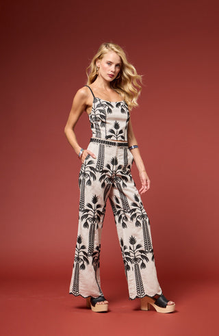 Clara Top Natural Black