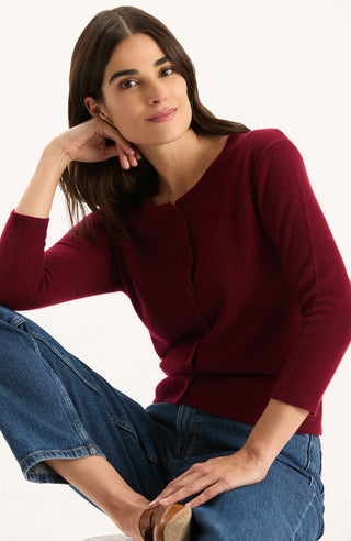 Marni Cashmere Cardigan Crimson