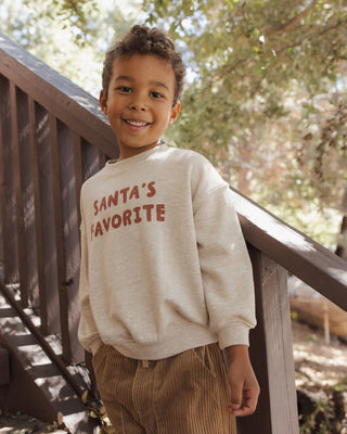Relaxed Sweatshirt Santa’s Favorite
