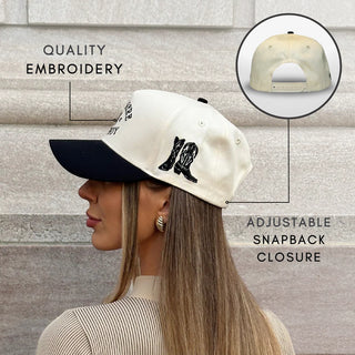 Black Cashmere Cowboy Hat O/S