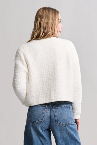 CozyChic Textured Button Front Cardigan