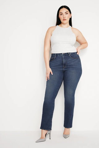 Good Legs Straight Jeans Blue