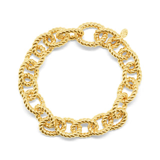 Victoria Small Chain Bracelet 8” Gold