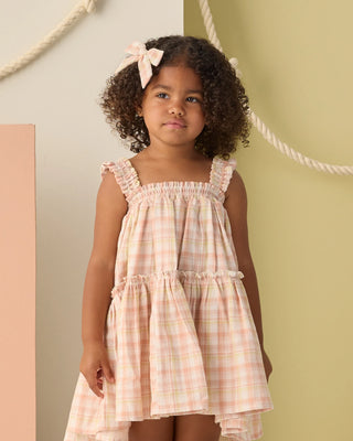 Cicily Dress Summer Plaid