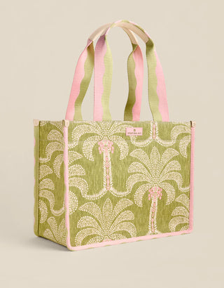 Trim Tote Castillo Green Palms