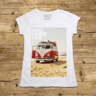 Volkswagen Red Bulli Surf Bus T-Shirt