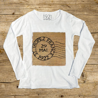 St. Tropez Postmark Manica Lunga Long Sleeve